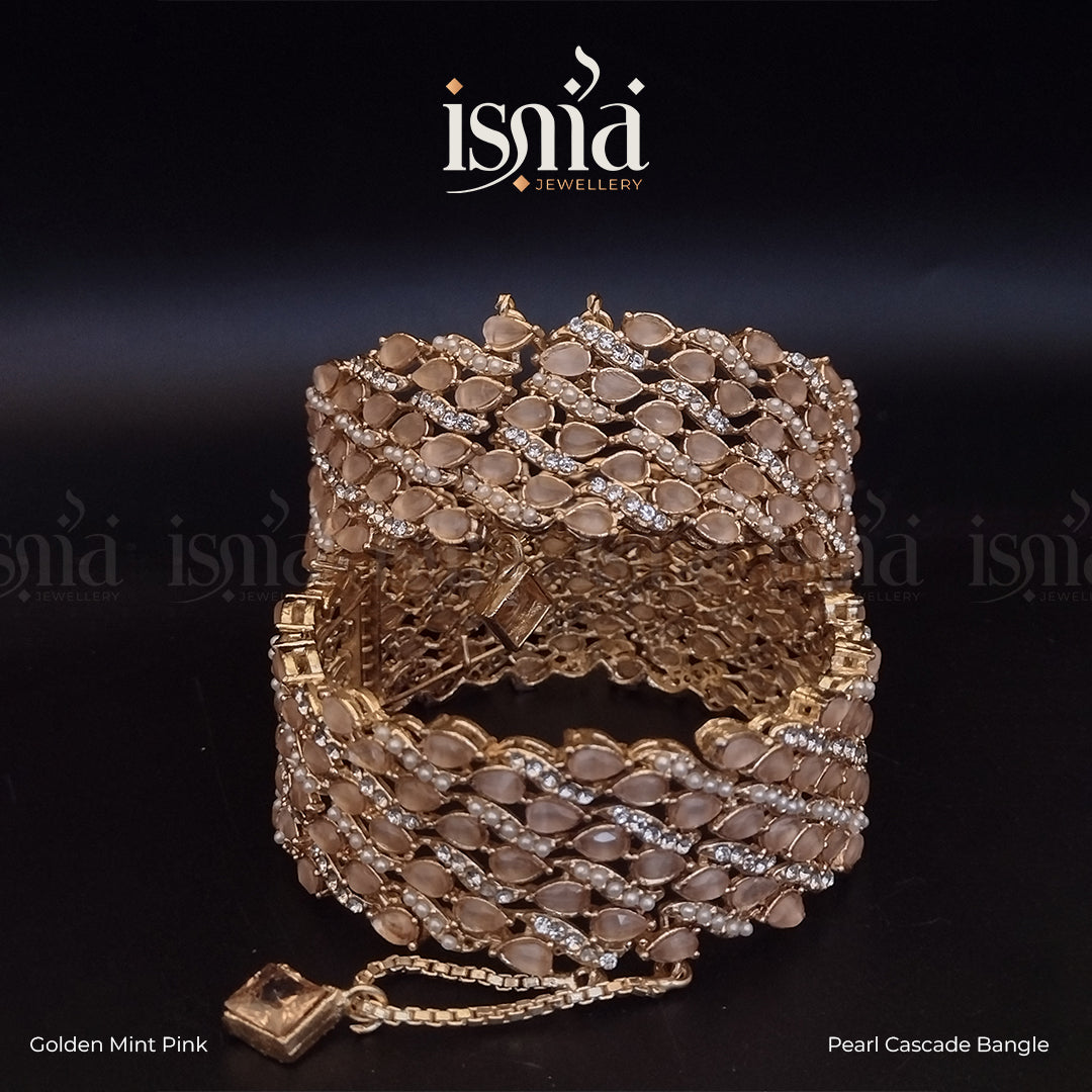 Pearl Cascade Bangle