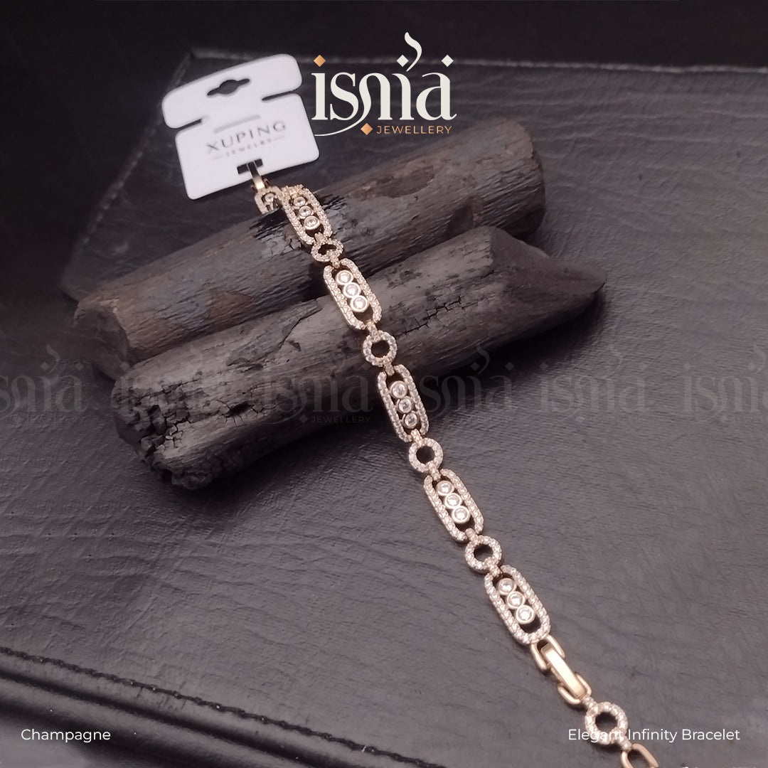 Elegant Infinity Bracelet