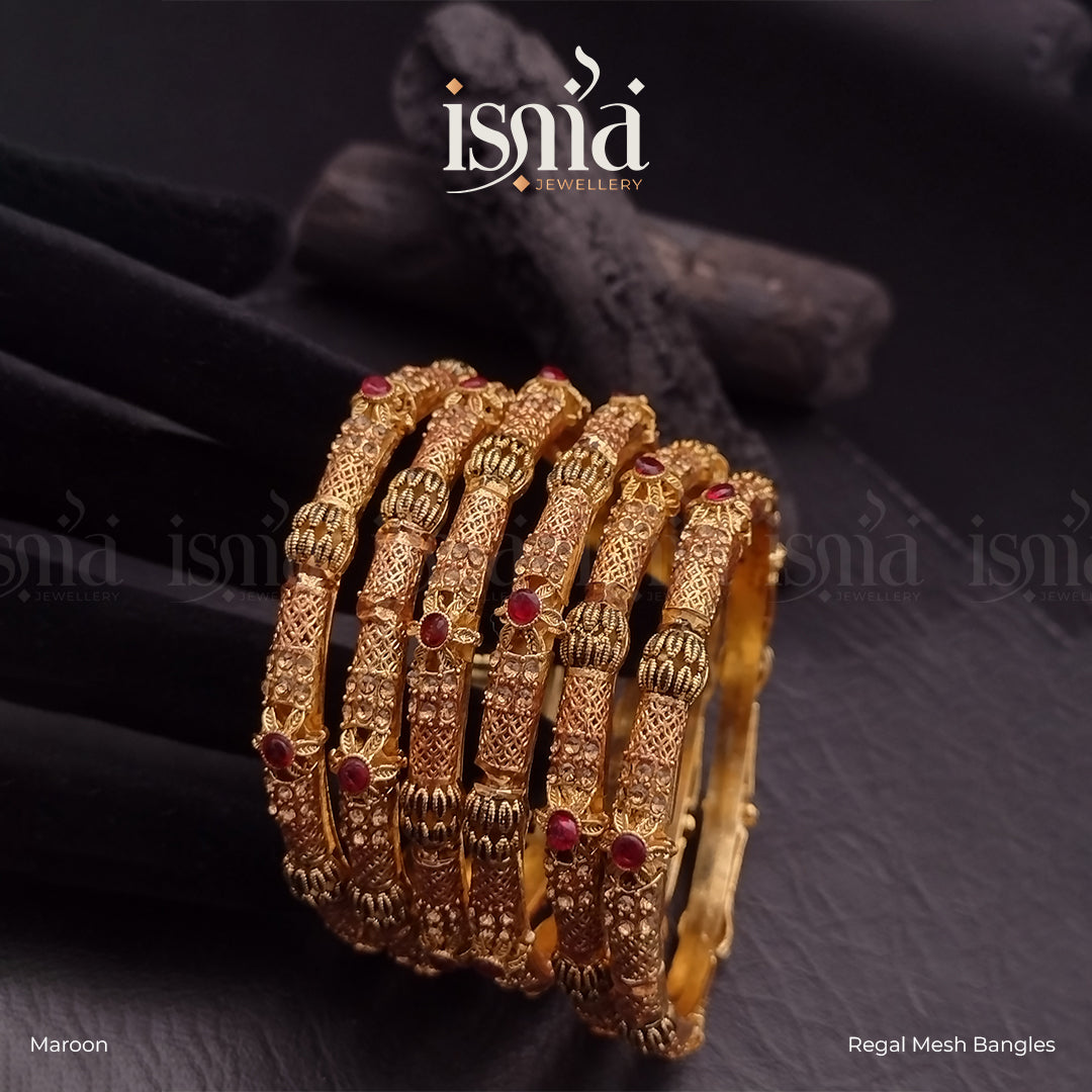 Regal Mesh Bangles