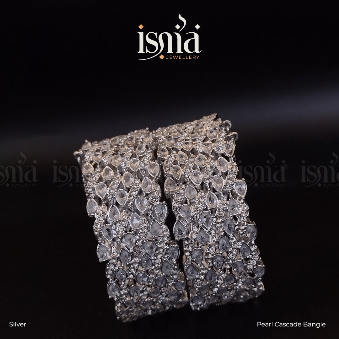 Pearl Cascade Bangle