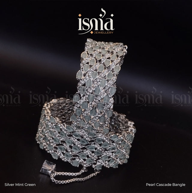 Pearl Cascade Bangle
