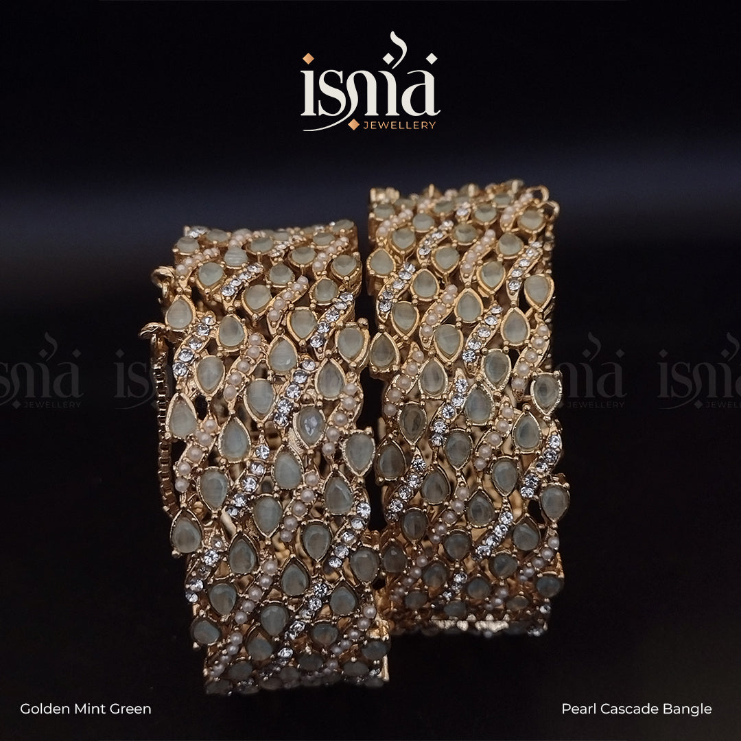 Pearl Cascade Bangle
