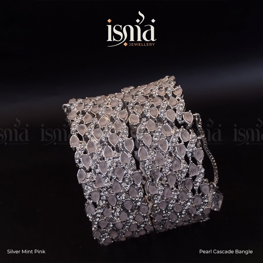 Pearl Cascade Bangle